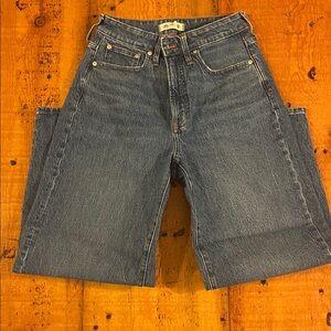 Madewell Classic Blue Denim Jeans